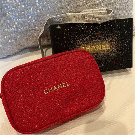 authentic Chanel makeup bags